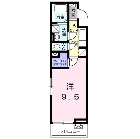 アルファーサウミィー　コーエイの物件間取画像